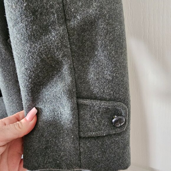 B. Altman & Co. Men's Size 40 Vintage Wool Overcoat - Picture 4 of 6